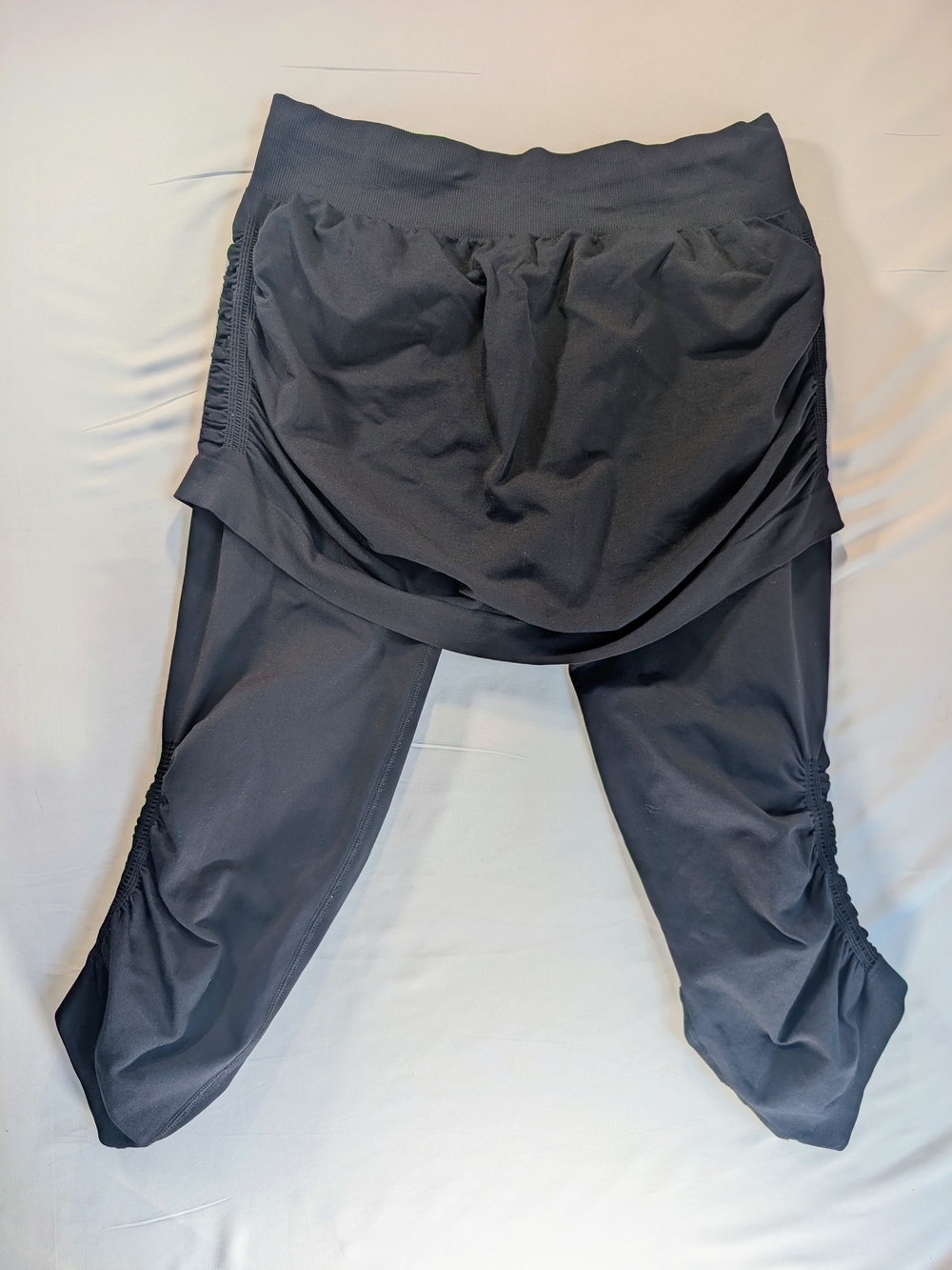 Athleta Yoga Skirt Leggings - Black